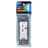 エルパ 接地埋込コンセント ML-1256HN