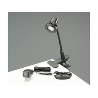 エスコ 照明灯 LED クリップ・ケース付 AC100V 310mm FCY9866-EA761XE-121A