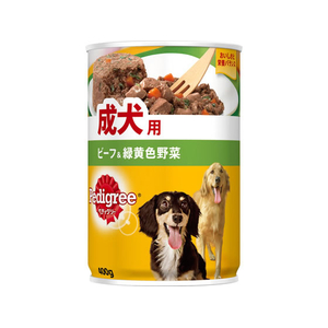 マースジャパン ペディグリー 成犬用 ビーフ&緑黄色野菜 400g FCJ469P-イメージ1