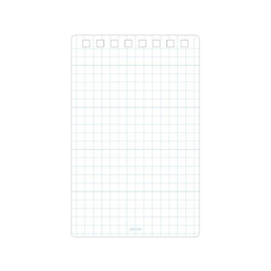 デザインフィル ダイヤメモ〈M〉 方眼罫 青 40枚×10冊 FC36429-11732006-イメージ2