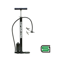 キャプテンスタッグ 空気入 SG 鉄・タンク付 英米式バルブ対応 黒 FCT9920-Y-3142