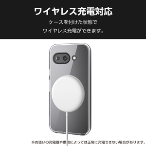 エレコム Google Pixel 9a用ハイブリッドケース クリア PM-P251HVCKCR-イメージ6