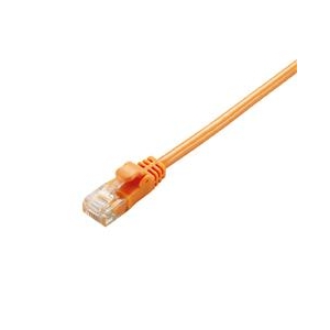 エレコム Gigabit やわらかLANケーブル(Cat6準拠)(1.0m) オレンジ LD-GPY/DR1 エレコム Gigabit やわらかLANケーブル(Cat6準拠)(1.0m) オレンジ LD-GPY/DR1