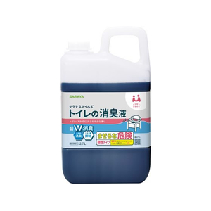 サラヤ サラヤスマイルズ トイレの消臭液 2.7L FC346TF-イメージ1