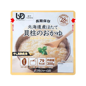 アルファー食品 レトルトタイプ 北海道産ほたて貝柱のおかゆRT FC369SV-イメージ1