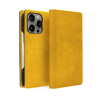 ABBI SIGNATURE iPhone 16 Pro用MARGOT イタリアンレザー MagSafe対応ダイアリーケース タン ABS27333I16PR