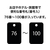 オープン工業 スチロール番号札 角型 76～100 黒 FC87669-BF-57-BK-イメージ2