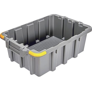 トラスコ中山 TRUSCO/ネスティング・スタッキングコンテナ10L グレーHNESTA-10GY FC990ZB-3904427-イメージ1