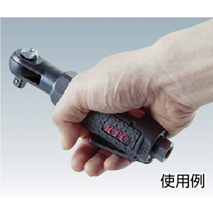 ＫＴＣ ９．５ｓｑ．コンポジットミニ型ミニラチェ KTC エアミニラチェットレンチ JAR331-イメージ2