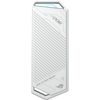 ASUS ROG Strix Arion M．2 NVMe 外付けSSDケース ムーンホワイト ESD-S1C/WHT/G/AS//