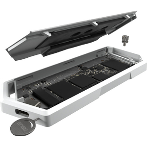 ASUS ROG Strix Arion M．2 NVMe 外付けSSDケース ムーンホワイト ESD-S1C/WHT/G/AS//-イメージ2