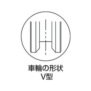 丸喜金属本社 マルコン枠付オールステンレス重量車 75mm V型 FC233FU-1691741-イメージ2