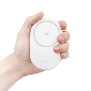 HACRAY Qi2 25W認証 3 in 1 折りたたみワイヤレス充電スタンド ホワイト HR-T11WH-イメージ2