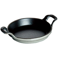 STAUB ストウブ ラウンドスタッカブルディッシュ 20cm グレー 40509-557 FC220LT-6653100