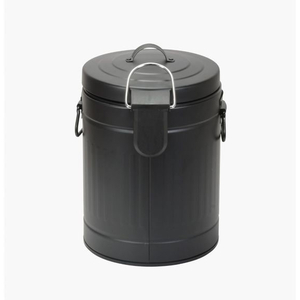 ＬＩＶ ＰＬＵＳ Boite トラッシュカン ふた付 ペダル式 5L ブラック FCF837M-NQ-0193-イメージ2