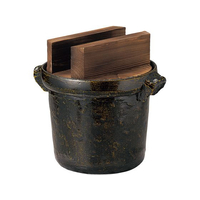 江部松商事 EBM/アルミ 電磁用 8合ごはん鍋 焼杉蓋付 35244 FC071LB-0749900