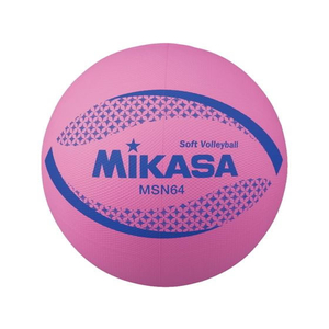 ミカサ カラーソフトバレーボール ピンク FC880SH-MSN64P-イメージ1