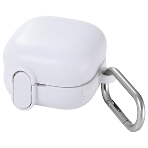 エレコム LinkBuds Clip用 TOUGH SLIM Lock ハイブリッドケース ホワイト TWS-SO261TSLWH-イメージ1