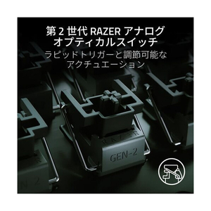 Razer ゲーミングキーボード Razer Huntsman V3 Pro Tenkeyless RZ03-04980100-R3M1-イメージ5