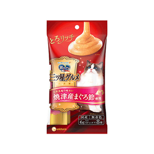 ユニ・チャーム 銀のスプーン 三ツ星グルメ おやつ にっぽんSelect とろリッチ まぐろ節使用 48g FC34915-イメージ1