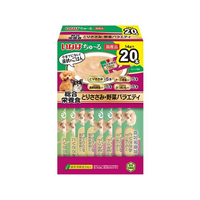 いなば ちゅーる 総合栄養食 鶏ササミ野菜バラエティ 4種 20本 FCF669N