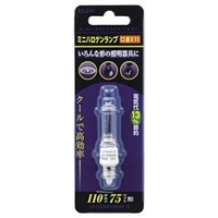 エルパ ミニハロゲンランプ JD110V65WHEB