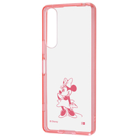レイアウト Xperia 5 IV用ハイブリッドケース Charaful ディズニーキャラクター ミニーマウス RT-RDXP5M4UC/MNM
