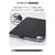 エレコム 11インチiPad Pro(M4)用フラップケース 角度調整 ドローイング 7アングル ブラック TB-A25PMWVDBK-イメージ5