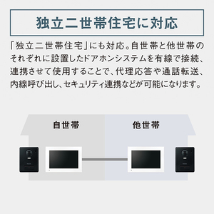 パナソニック ワイヤレスモニター付テレビドアホン VL-X70AHF-イメージ19