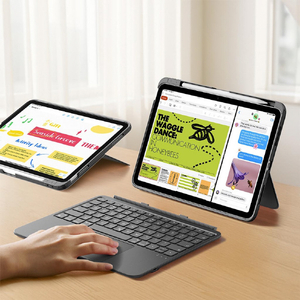 ESR iPad(A16/第10世代)用FLEX 着脱式キーボードケース ダークグレー ES28335-イメージ2