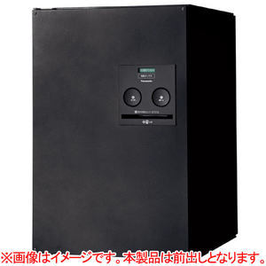 パナソニック 宅配ボックス ミドルタイプ(前出し・左開き) COMBO 鋳鉄ブラック CTNR4020LTB-イメージ1