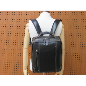 木和田 パトリック ビジネスリュック ブラック FCJ322S-5024-01-イメージ10