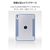 エレコム 11インチiPad Pro(M4)用 フラップケース 薄型軽量 カラーエッジ 背面クリア ブルーグレー TB-A25PMWVFCBG-イメージ5