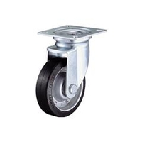 ハンマーキャスター Jシリーズ　自在　ゴム車B入り125mm 420J-RBB125-BAR01