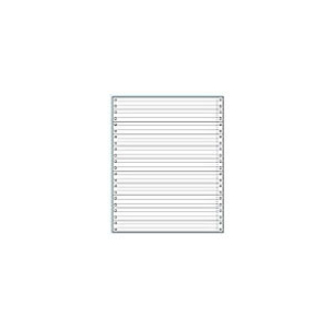 コンピュータ連続用紙9×11罫線2000枚 F809399-SF0913-1P-イメージ1