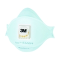 3M Aura 使い捨て式防じんマスク 9322J+ DS2 排気弁付 FC967XR-8549802