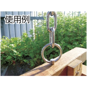 水本機械製作所 ステンレス つば付リングボルト(ミリネジ) 捻子径M-8 745351414 FC292EG-3790746-イメージ2