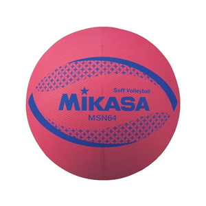 ミカサ FC881SH-MSN64R カラーソフトバレーボール レッド |エディオン