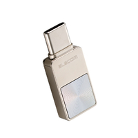 エレコム スマホ向け USB 5Gbps Type-Cメモリ(256GB) シルバー MF-SPU3256GSV