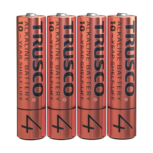 トラスコ アルカリ乾電池 １０年 単４ お得パック （１Ｐｋ（箱）＝４０本入） TRUSCO アルカリ乾電池10年 お買得パック TLR03GL-40-イメージ3