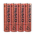トラスコ アルカリ乾電池 １０年 単４ お得パック （１Ｐｋ（箱）＝４０本入） TRUSCO アルカリ乾電池10年 お買得パック TLR03GL-40-イメージ3