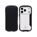 Hamee iPhone 17Pro用ダイアリーポリカーボネートクリアケース iFace Reflection ブラック 41-183360