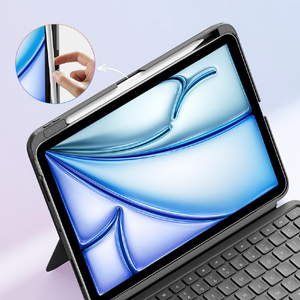 ESR iPad Air(11インチ M3&M2/第5&4世代)用FLEX 着脱式キーボードケース ダークグレー ES28336-イメージ10