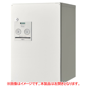 パナソニック 宅配ボックス ミドルタイプ(前出し・左開き) COMBO 漆喰ホワイト CTNR4020LWS-イメージ1