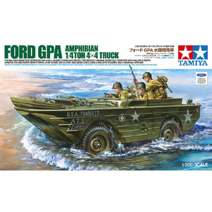 タミヤ 1/35 ミリタリーミニチュアシリーズ No．336 フォード GPA 水陸両用車 T35336MMﾌｵ-ﾄﾞGPAｽｲﾘｸﾘﾖｳﾖｳ-イメージ2