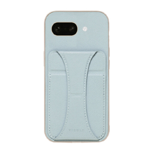 NATURAL design Google Pixel 9a用背面型ケース NICOLA ブルー GP9A-NIC03-イメージ1