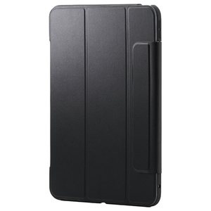 エレコム 11インチiPad Pro(M4)用 フラップケース 薄型軽量 カラーエッジ 背面クリア ブラック TB-A25PMWVFCBK-イメージ1