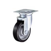 ハンマーキャスター Jシリーズ　自在　ゴム車B入り150mm 420J-RBB150-BAR01