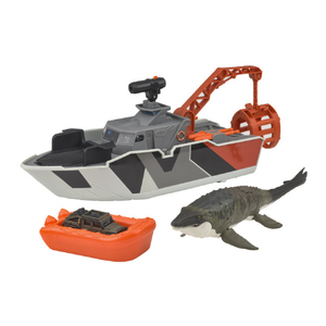 マテル JGG61 ジュラシック・ワールド/マッチボックス モササウルスを運べ! 水陸両用レスキューシップ JWMBｽｲﾘｸﾘﾖｳﾖｳﾚｽｷﾕ-ｼﾂﾌﾟ-イメージ2