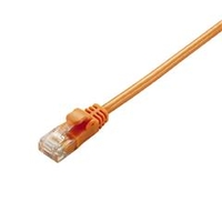 エレコム Gigabit やわらかLANケーブル(Cat6準拠)(5．0m) オレンジ LD-GPY/DR5